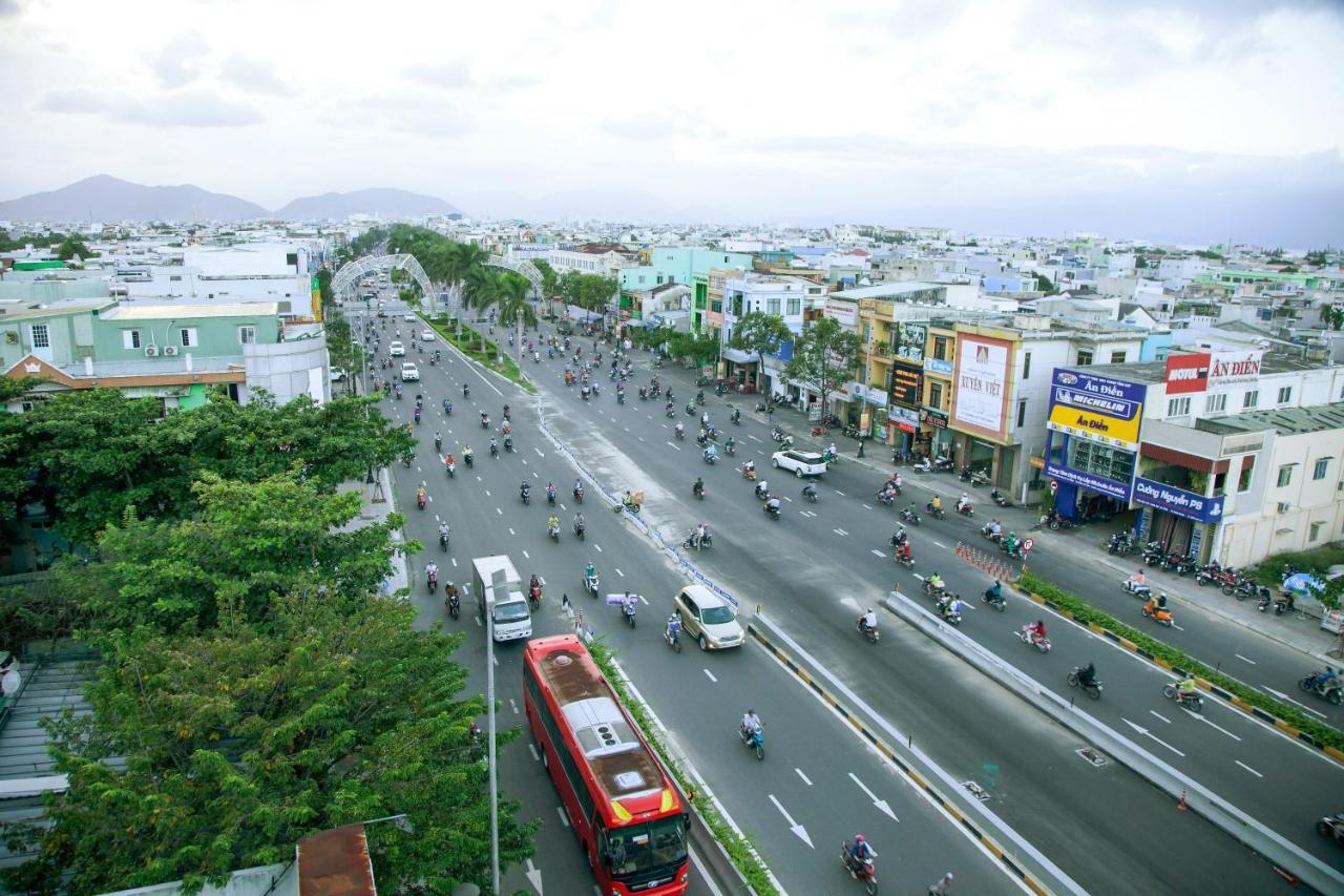 Hoang Thuy Sinh Hotel Дананг Экстерьер фото